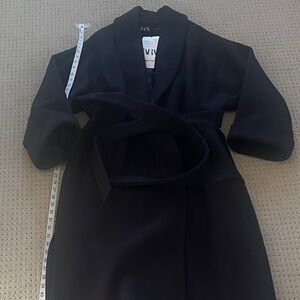 Zara Women's Black Trench Coat